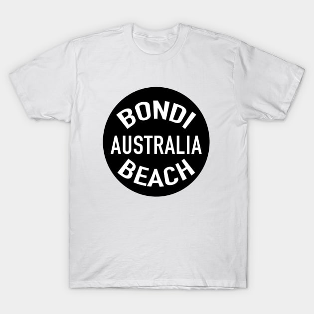 Bondi Beach Sticker plus T-Shirt by downundershooter